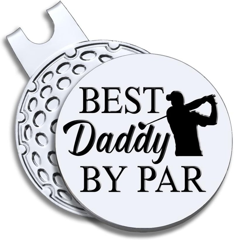 GEYGIE Men Golf Ball Marker with Magnetic Hat Clip, Funny Golf Accessories Gifts for Men, Novelty Birthday Gifts for Male Golfer Fan - Image 1